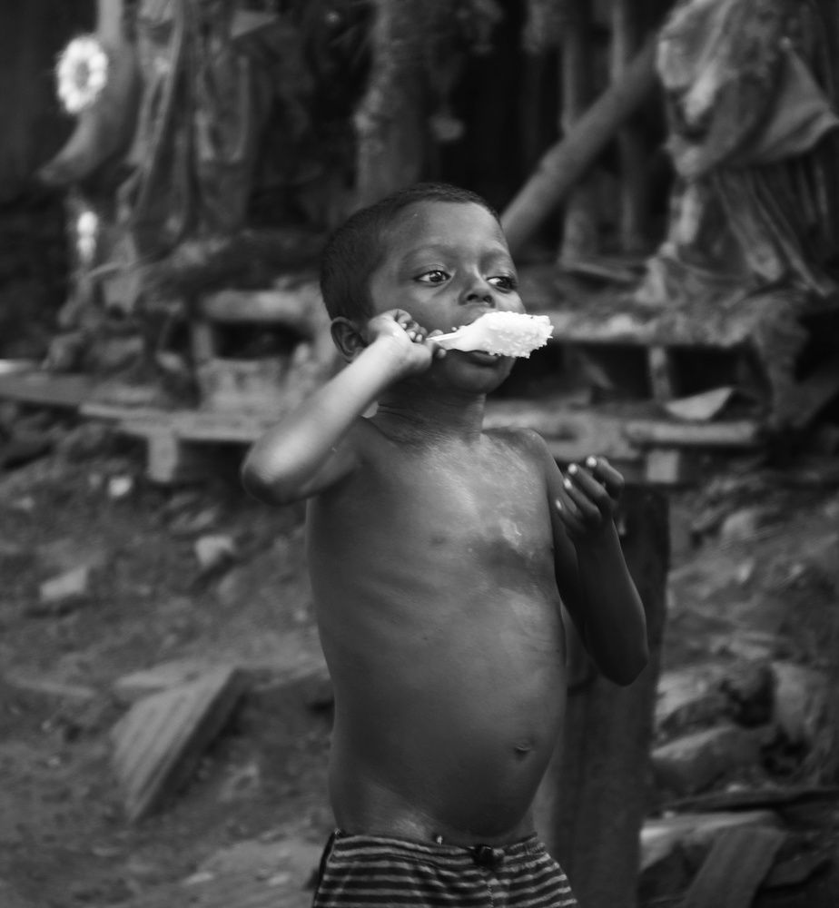 A Summer day of Kolkata.