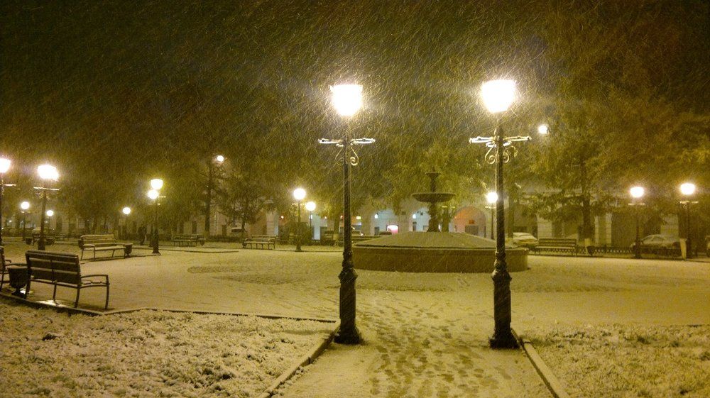 Настоящая зима