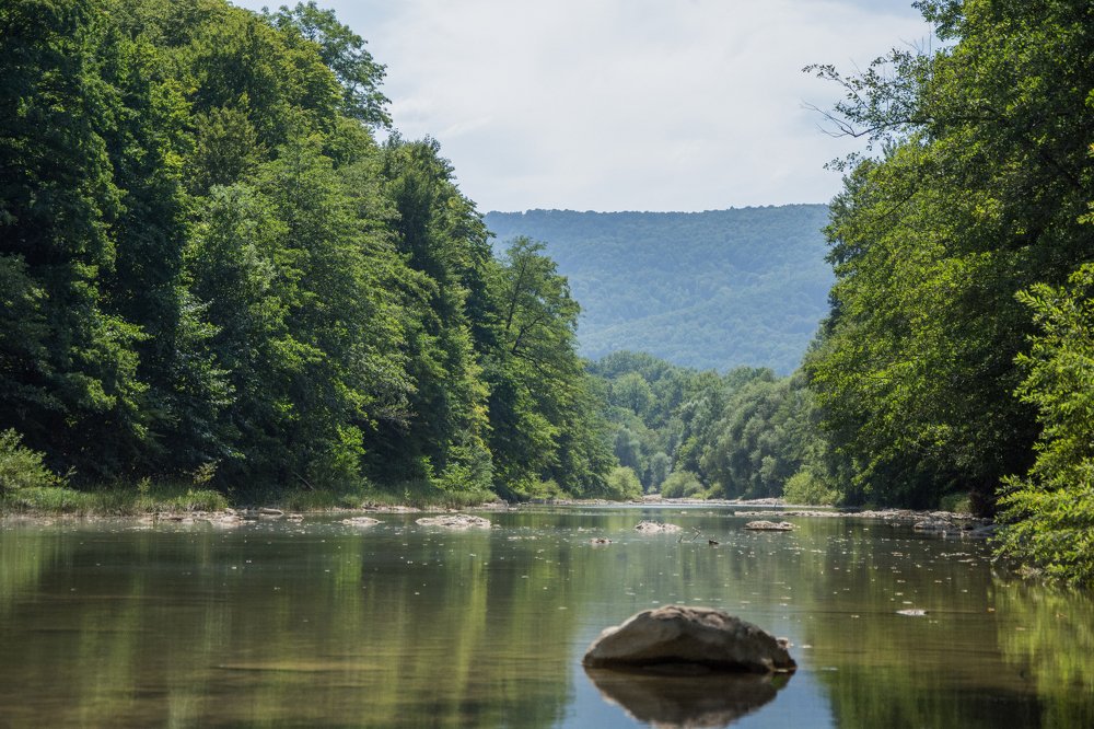 Река Псекупс.