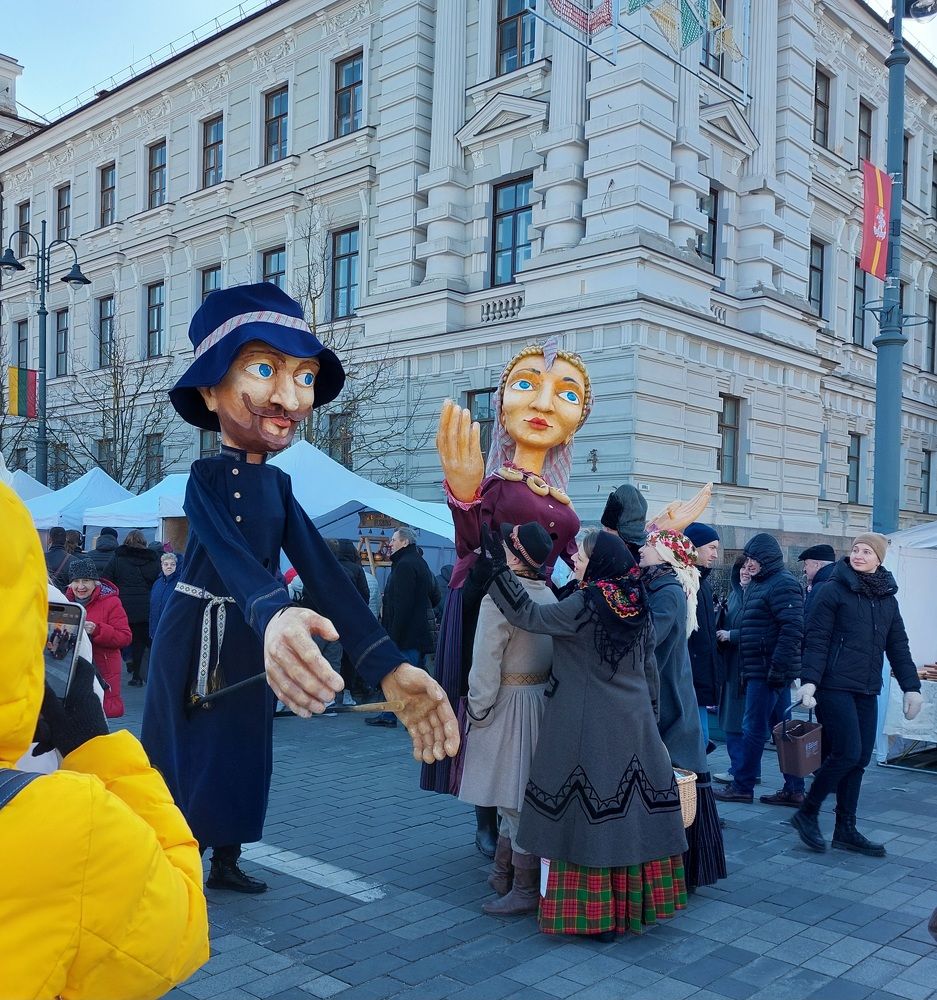 Казис и Казе, ярмарка Казюкаса, Вильнюс