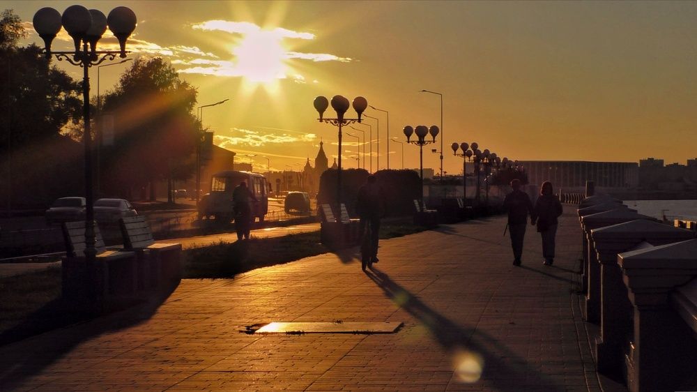 Набережная в Нижнем Новгороде