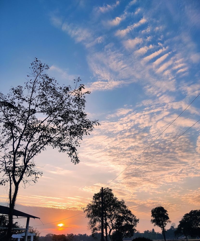 Evening sky