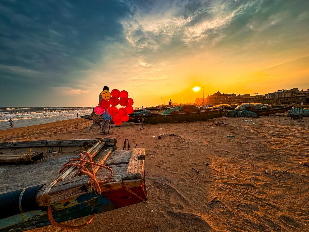 Beach Sunset story…