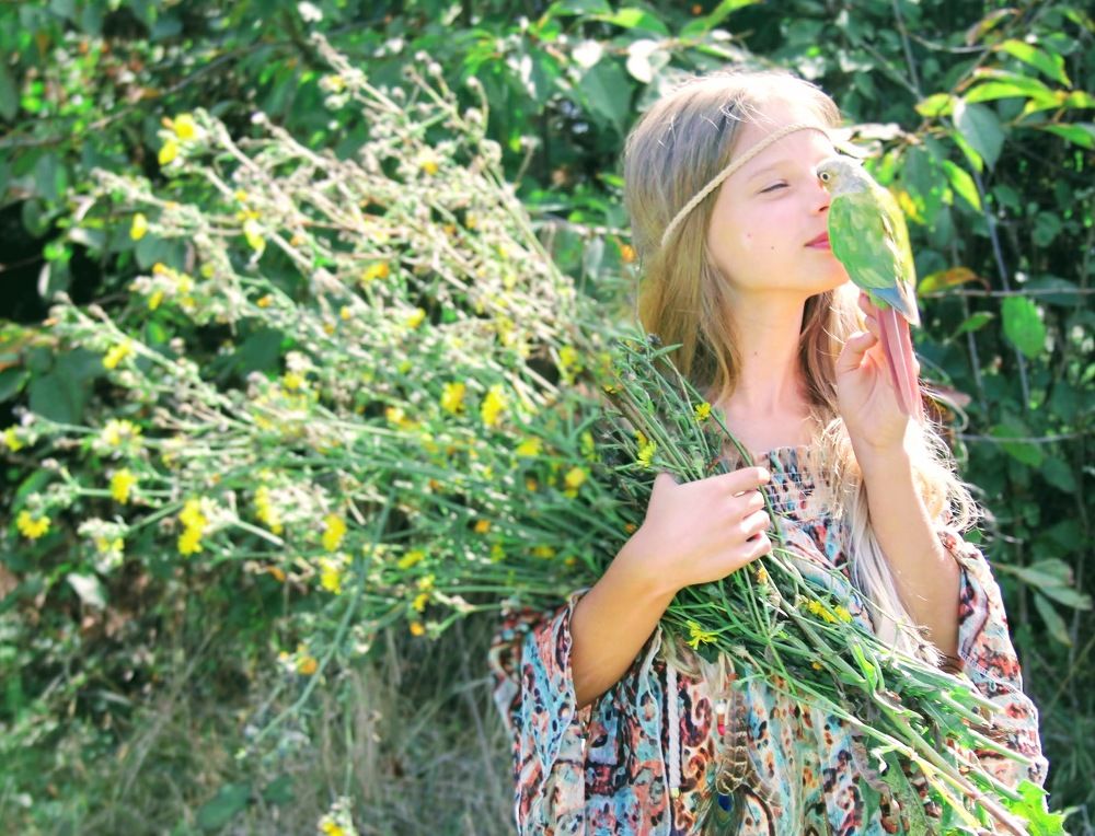 In the garden we go...