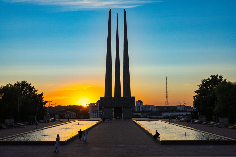 Витебск - три штыка.