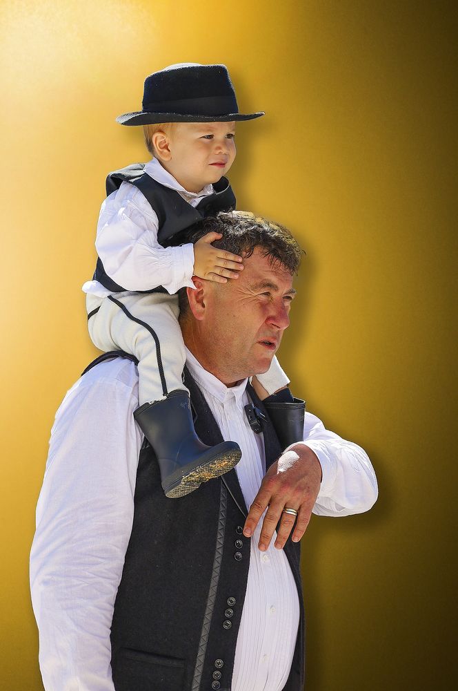 Dad, it's good to ride you