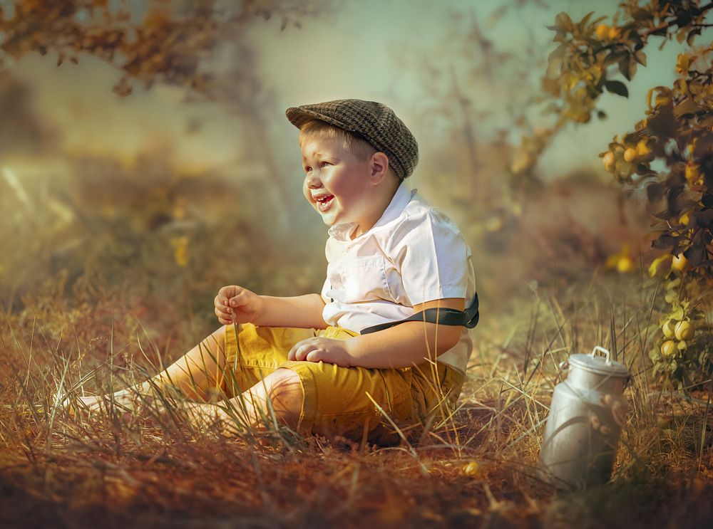 Илюшка на пикнике