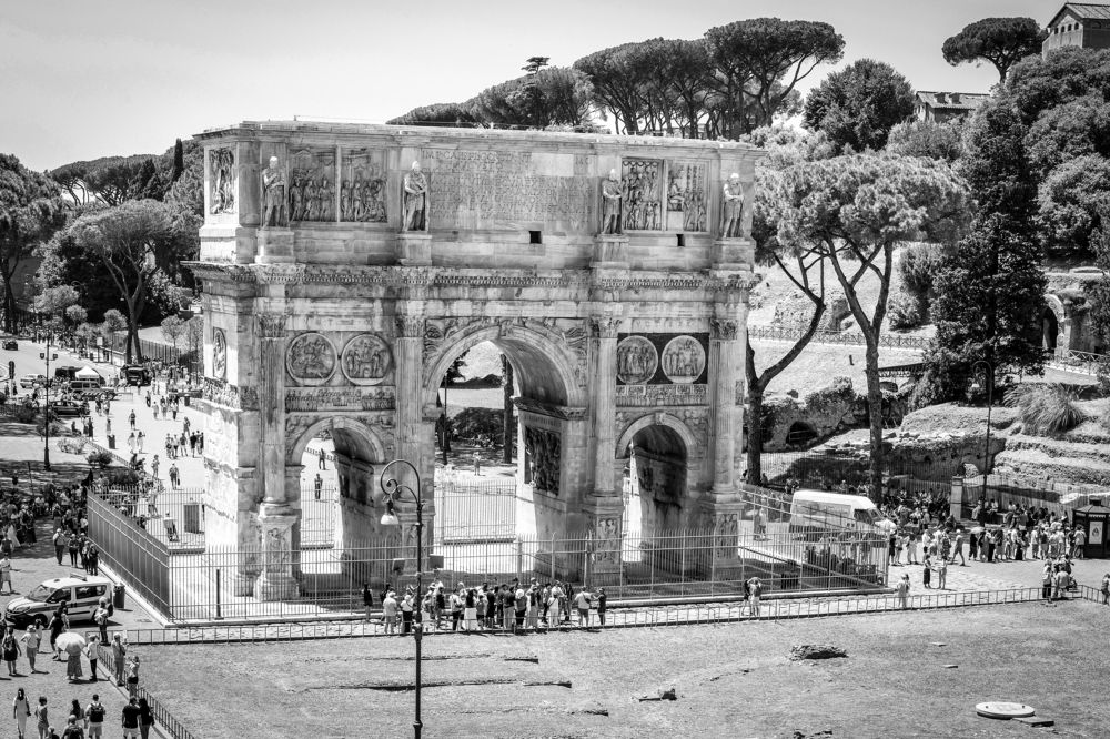 Main Gate Colosseum Rome Italy