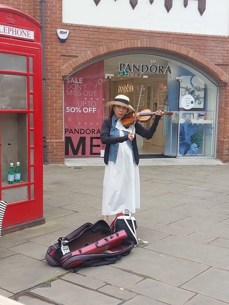 La violinista oriental