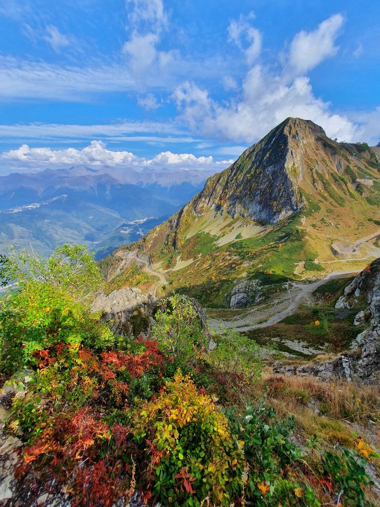 Осень в горах Красной поляны