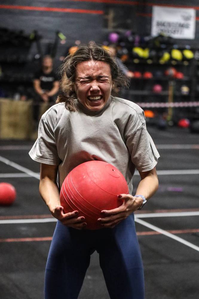 The red ball