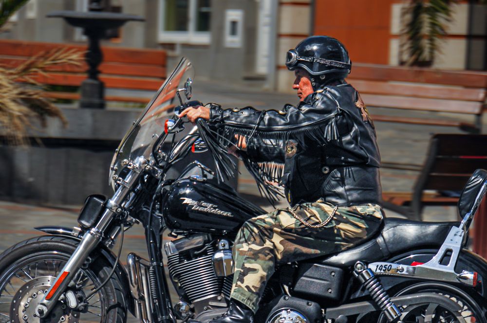 Поклонник "Харлея"