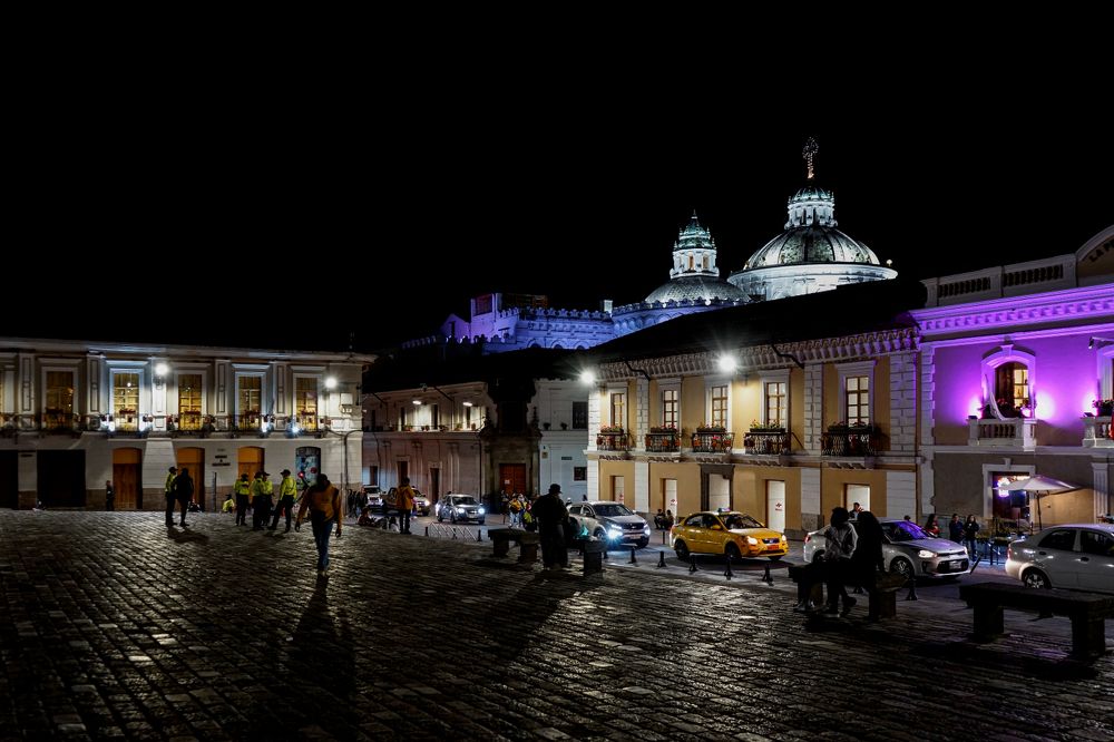 Foto Nocturna del Centro Histórico.