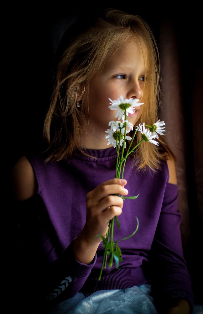 Катерина и осенние ромашки