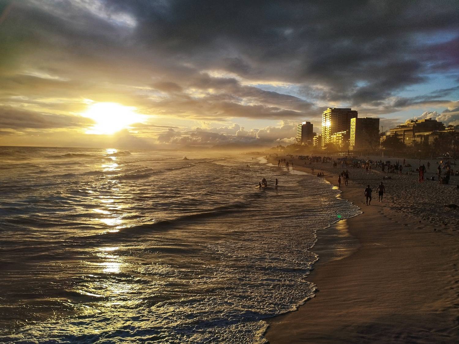 Praia da Barra da Tijuca, Rio de Janeiro, Brasil