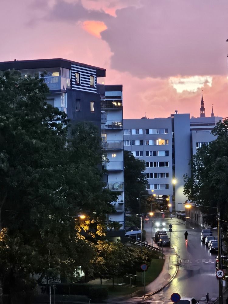 Вечереет. Пора домой.