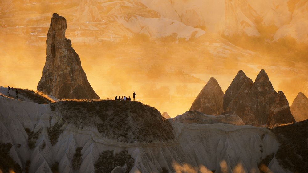 Закат в Каппадокии