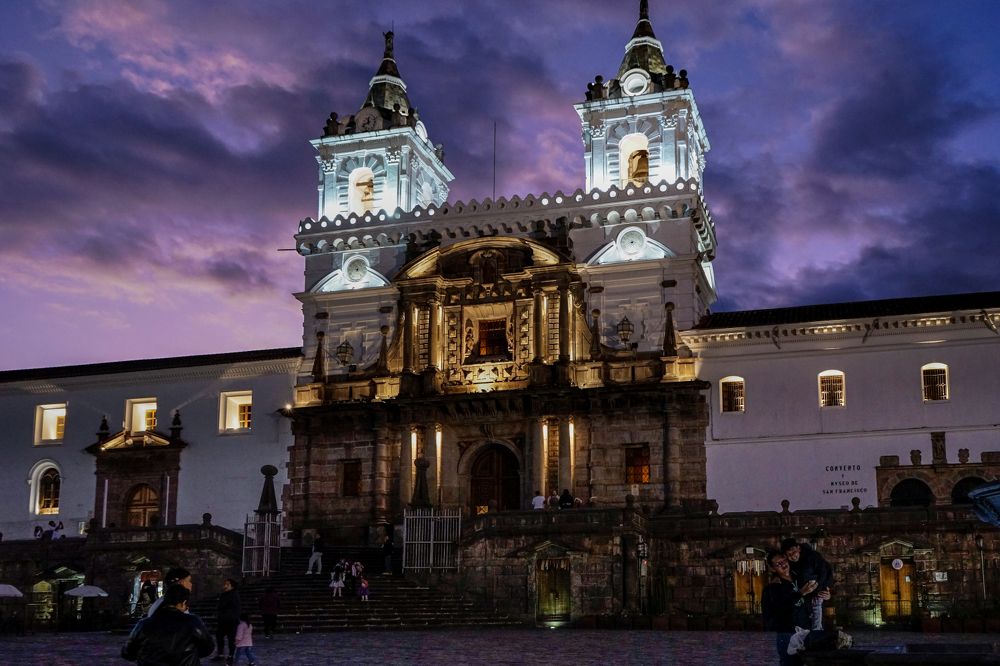 Foto Nocturna del Centro Histórico.