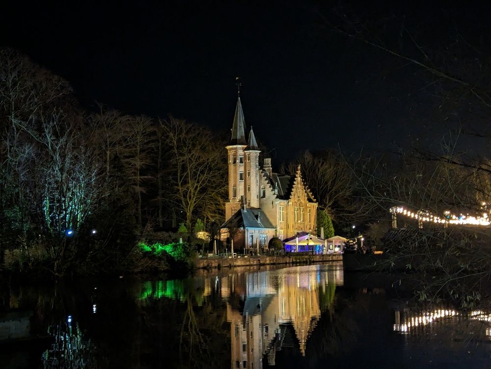 Brugge in the evening