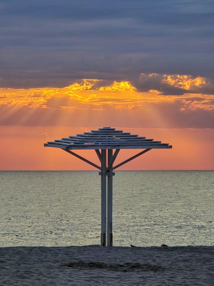 Закат в Оленевке 2024