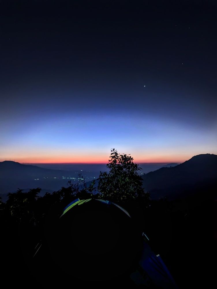A Beautiful Camping Night