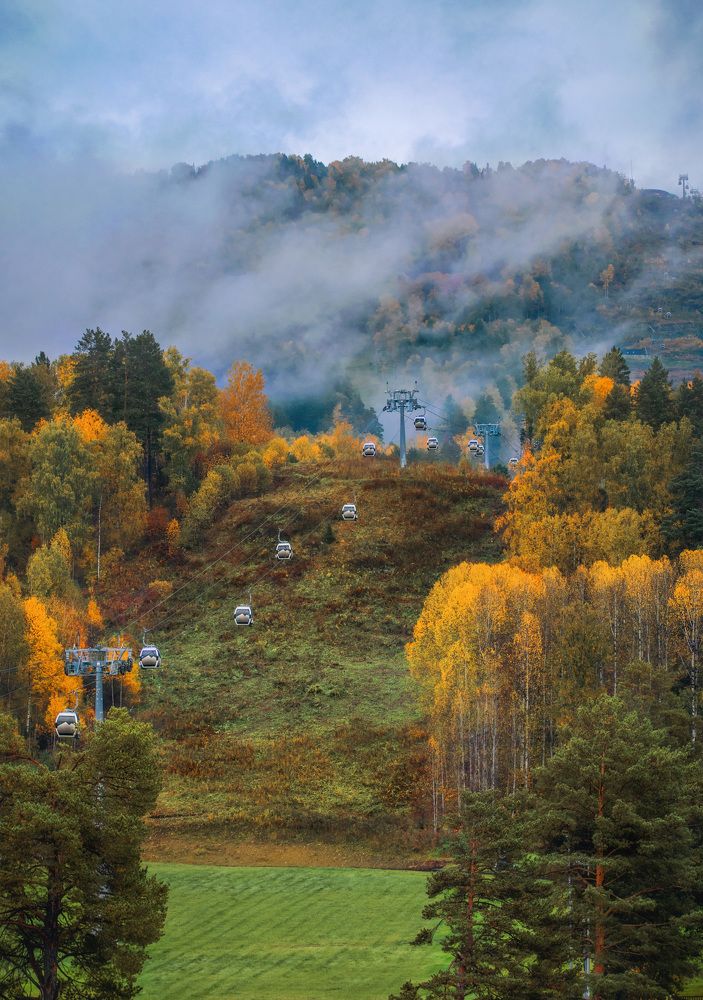 Россия, село Манжерок