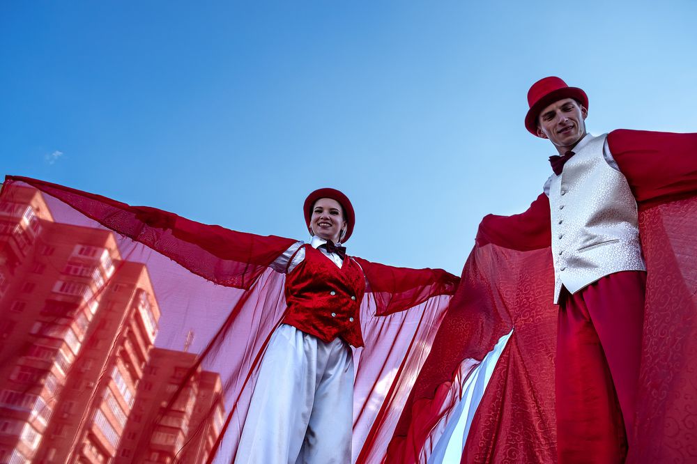 Обнимаем небо!