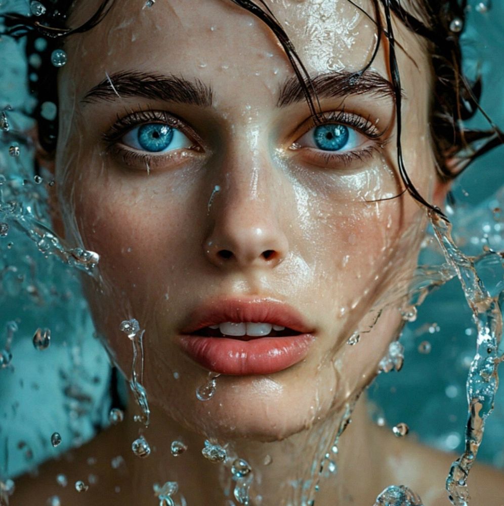 Капли воды (drops of water)