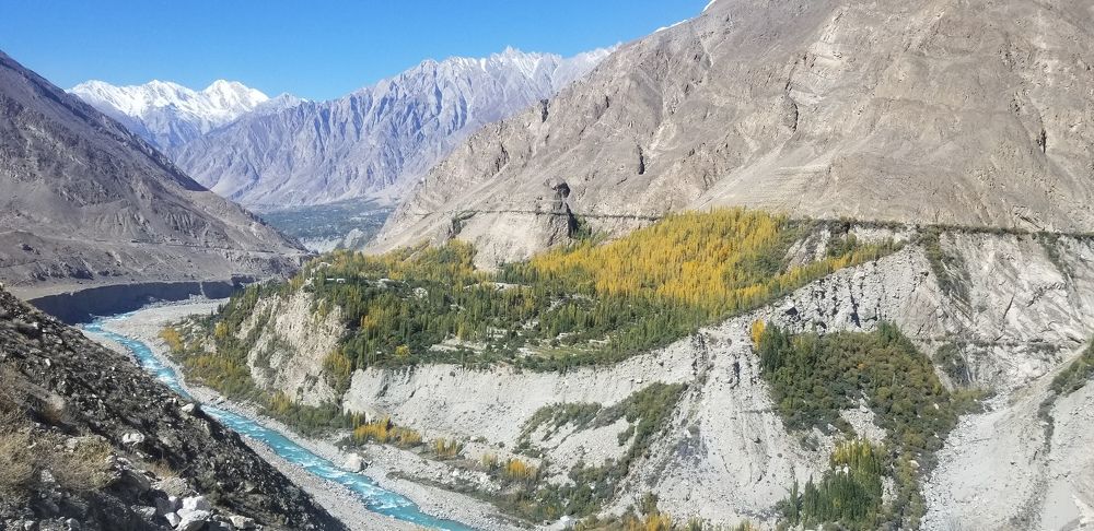 Autumn colours in Hunza