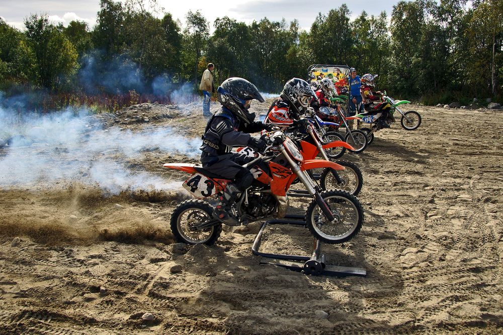 Старт гонки