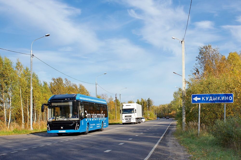 Электробус на обкатке