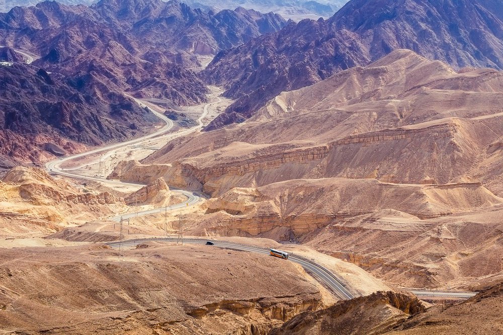 On the way to Eilat.