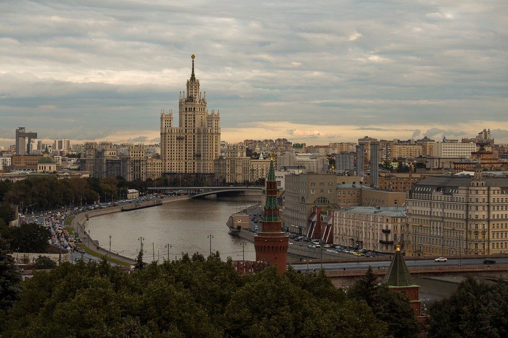 Вид с колокольни "Иван Великий"