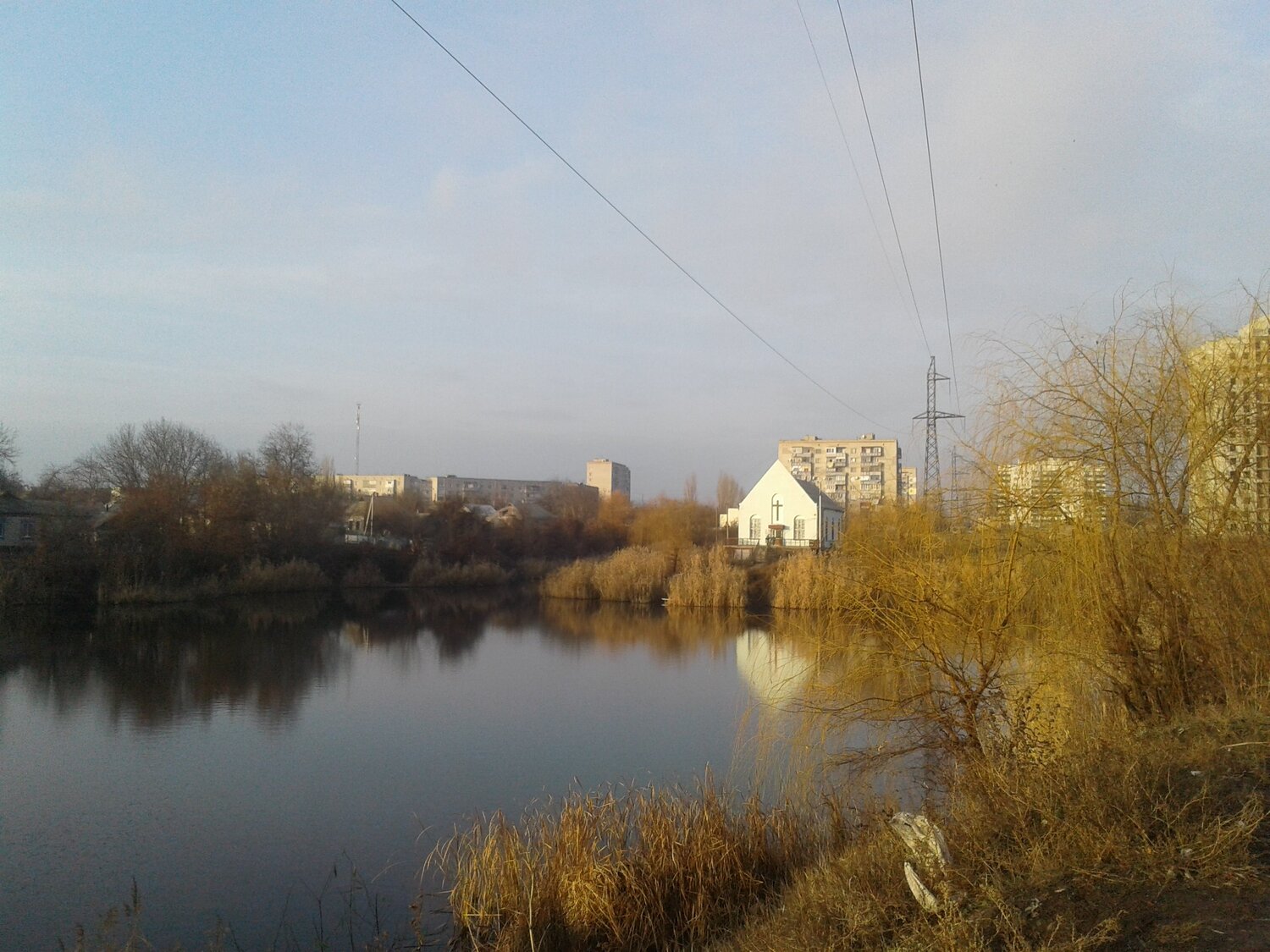 День над озером...