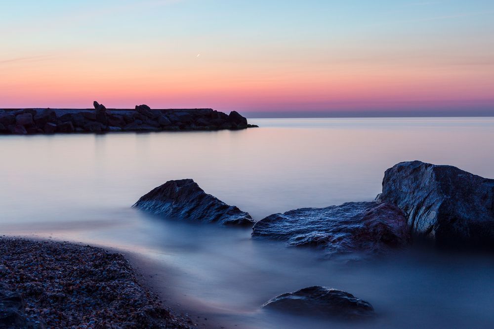 На рассвете