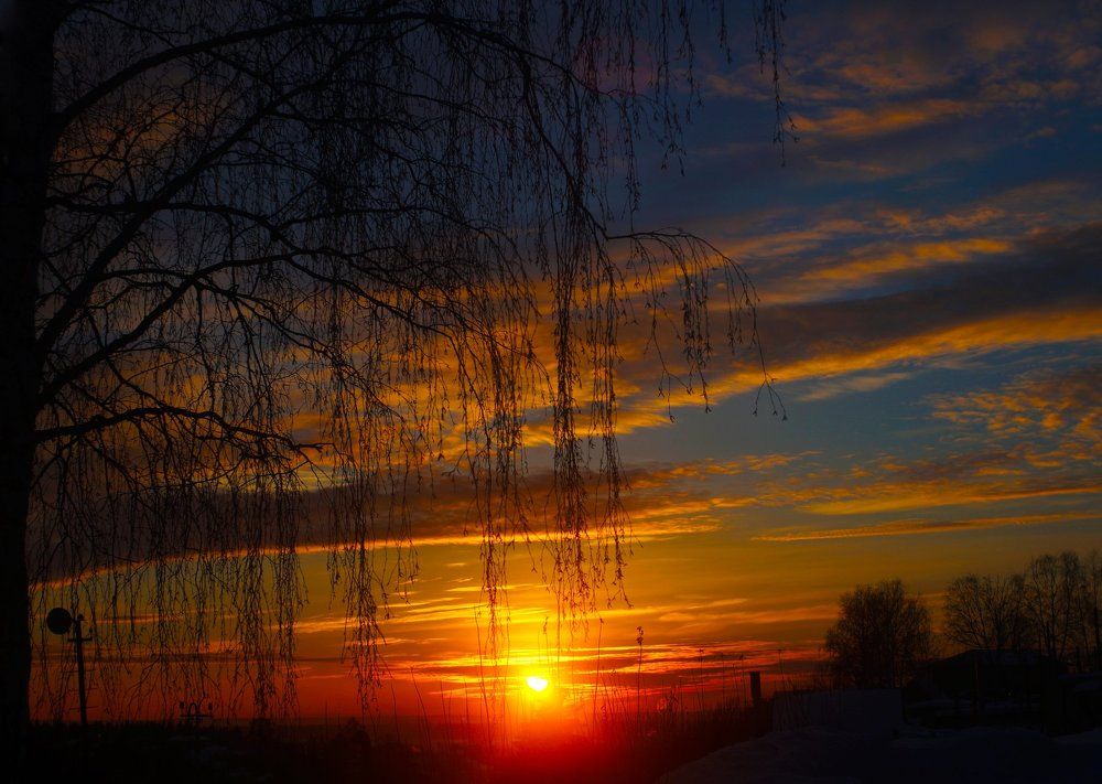 Зимний закат