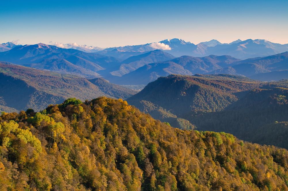 Осень в горной Адыгее