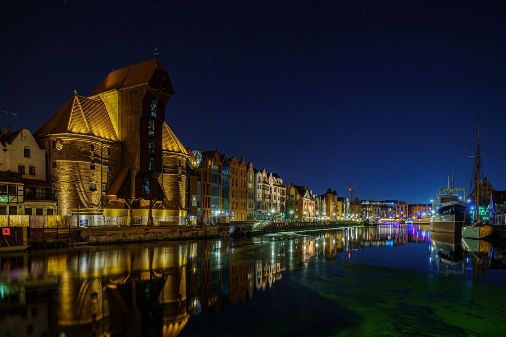 Evening Gdansk, Poland