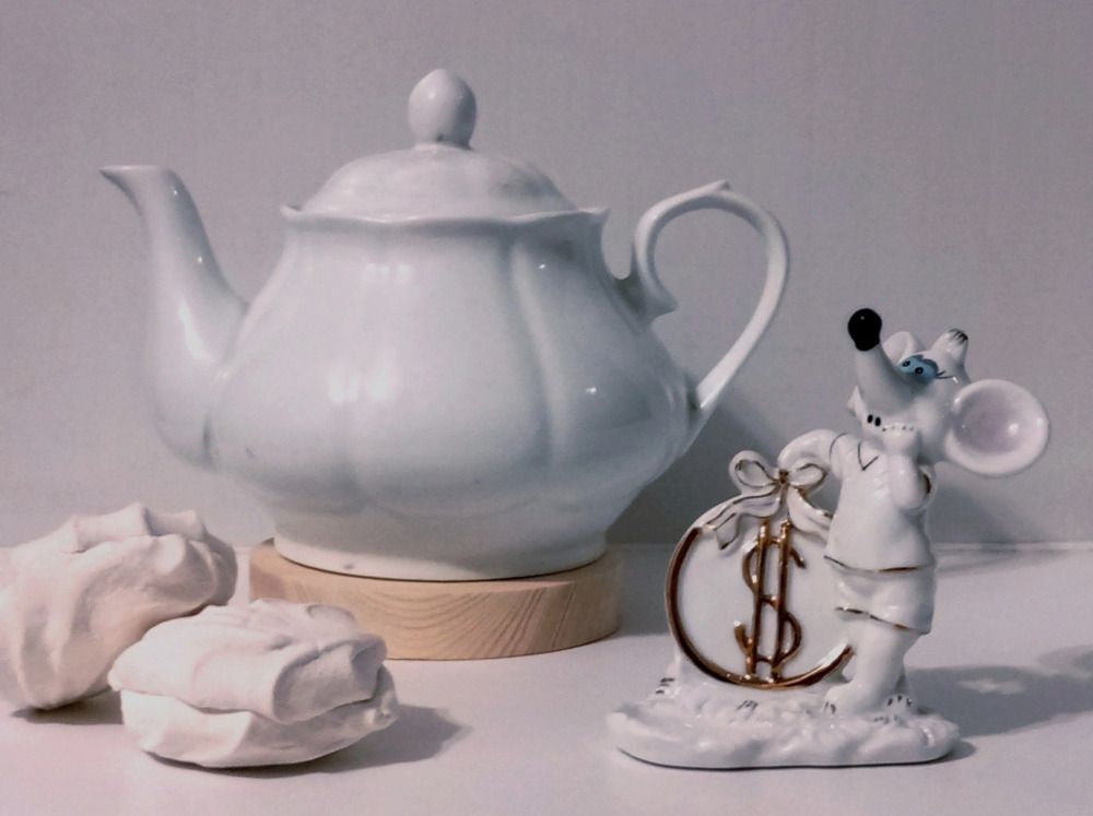 Чай с зефиром