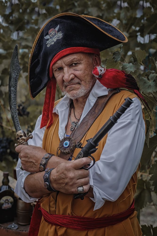 Старый пират.