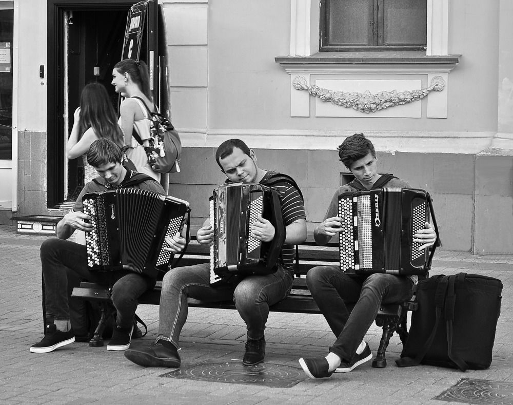 Трио на Арбате.