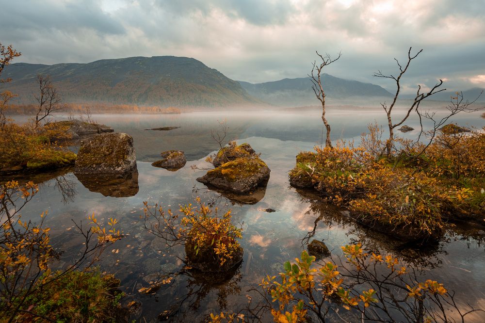 Скоротечная осень в Хибинах.