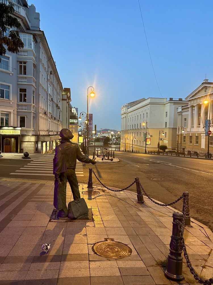 Утро. Владивосток.