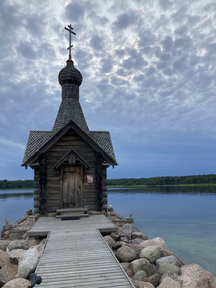 Часовенька на Финском заливе.