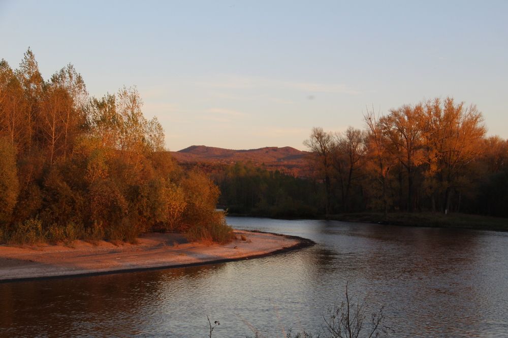 В лучах заката / In the rays of sunset