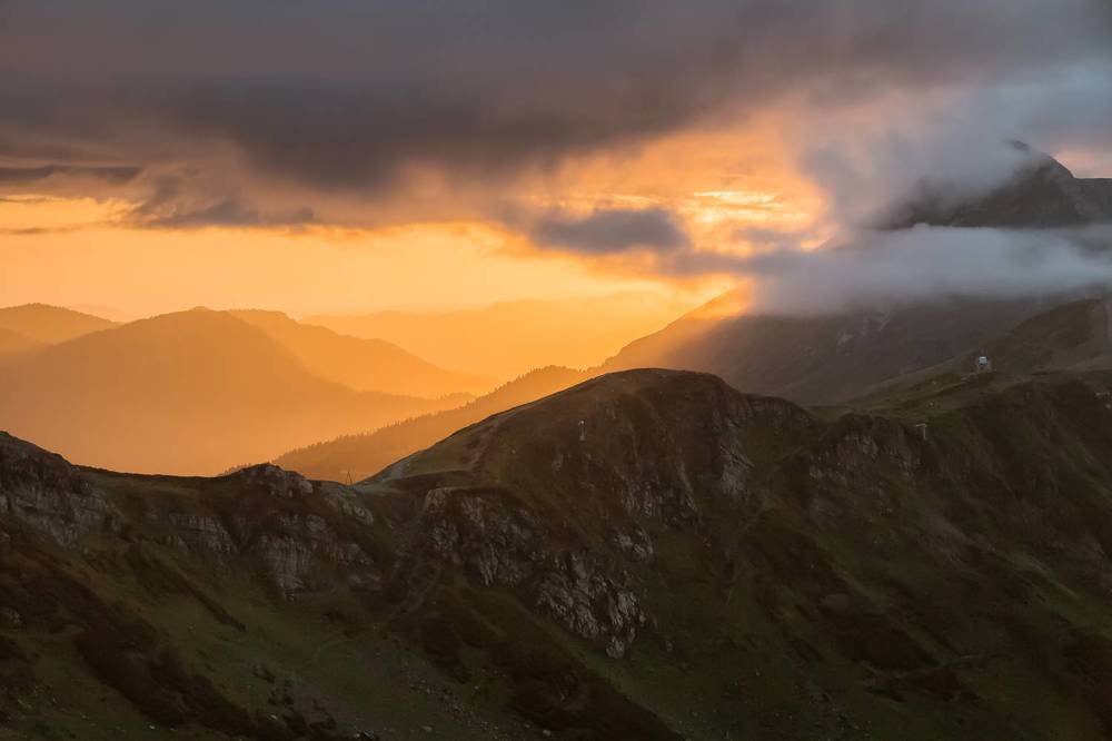 На закате сентября