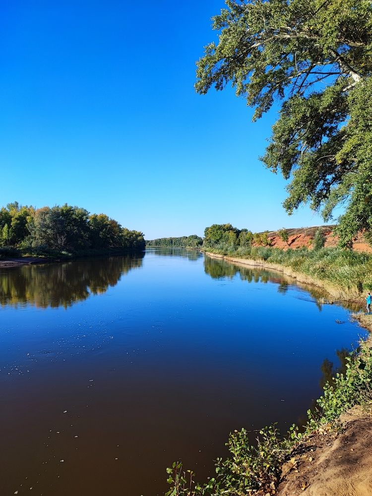 Река Сакмара. Сентябрь 2024