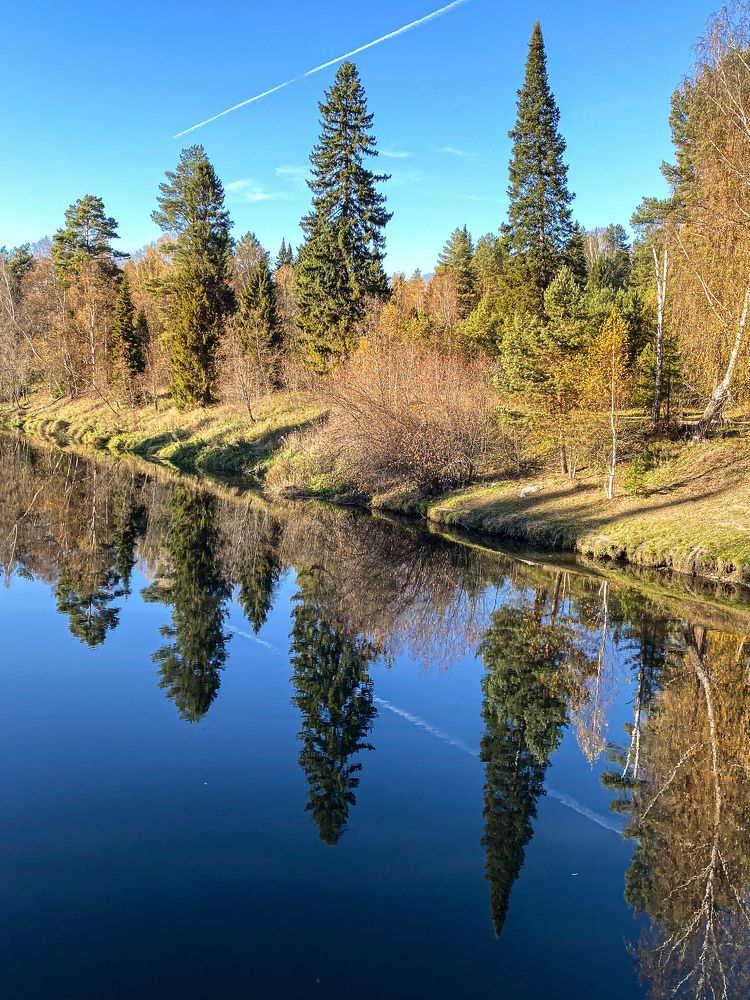 Осень на реке Чусовая