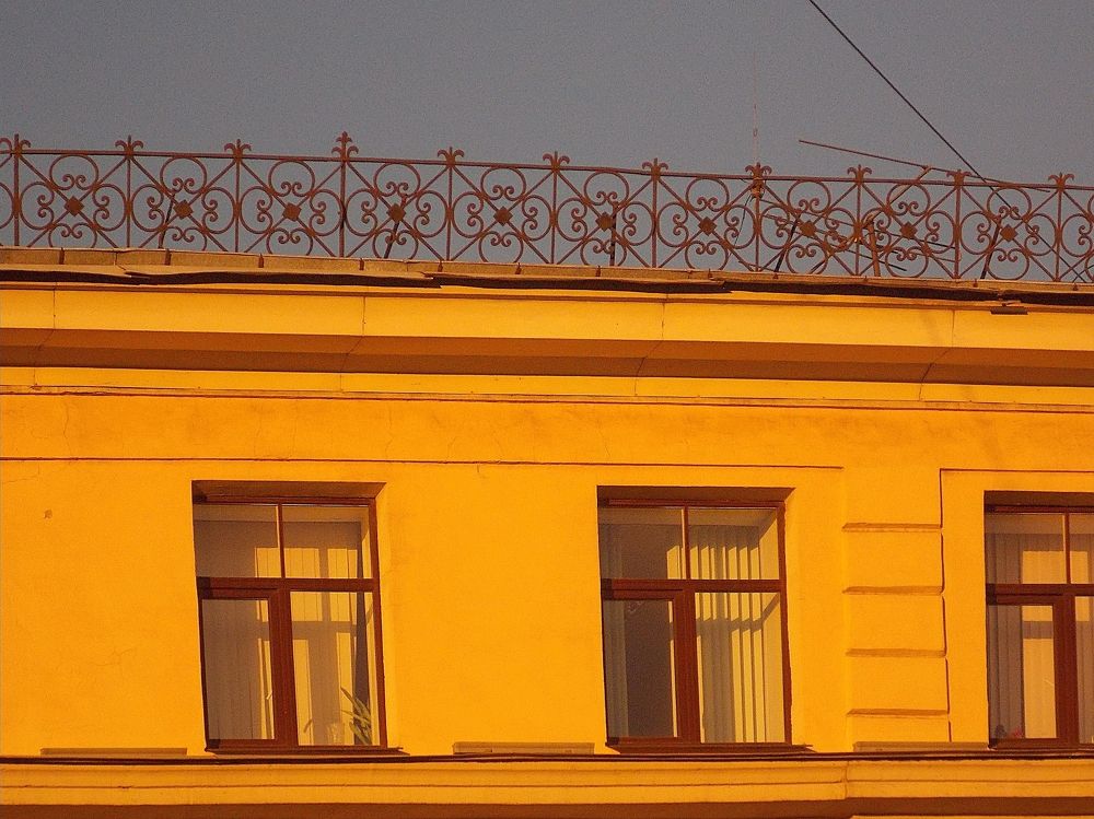 Золотые  домa нa  Невском. 16.02.2015 г,  17 чaс.