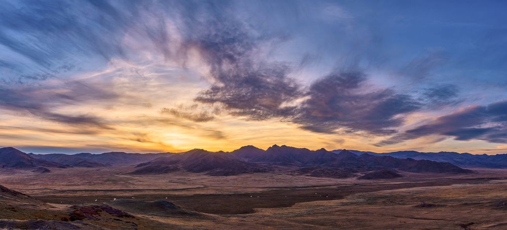 По дороге на озеро Баланкуль.